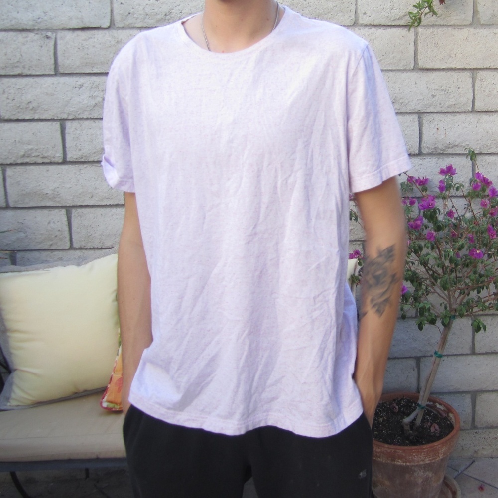 Banana Republic Light Pink T-shirt XL